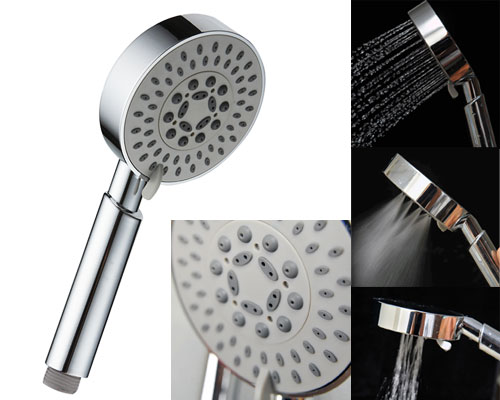 Massage shower heads   are therapeutic and come in pre-arranged patterns from low to high pressure (great for relieving stress and strain)