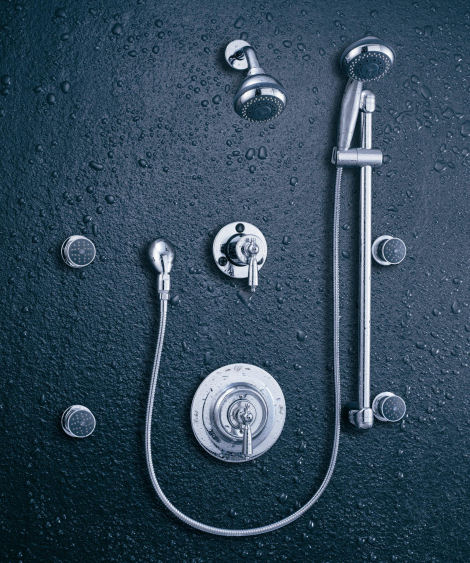 Multi-head shower heads are a luxurious option.